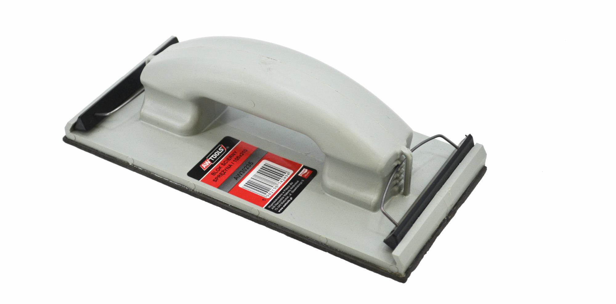 Awtools Blok Na Papier Ścierny Sprężynowy 105 X 210mm