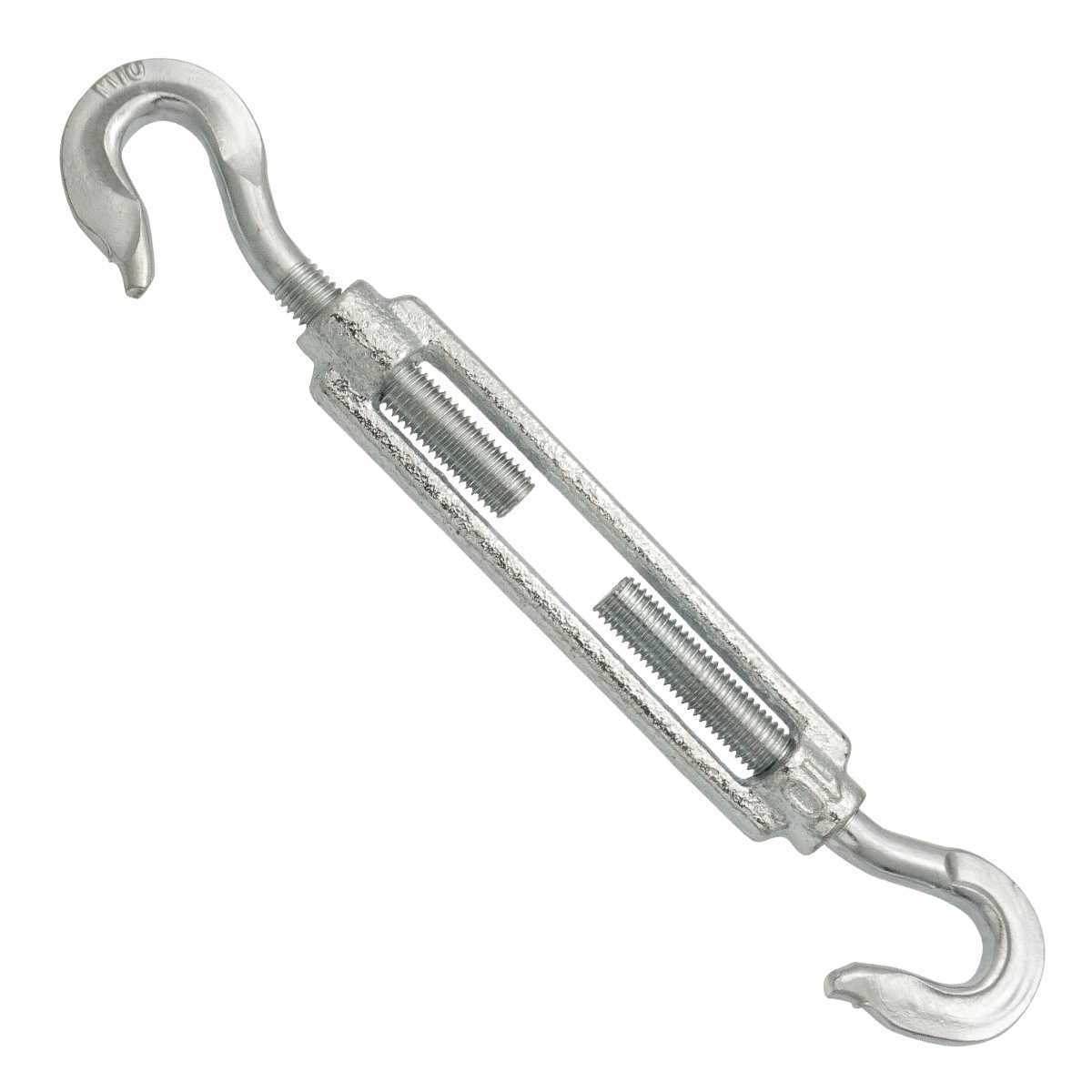 Haken-haken-spannschloss M6 Din1480 1 Stück.