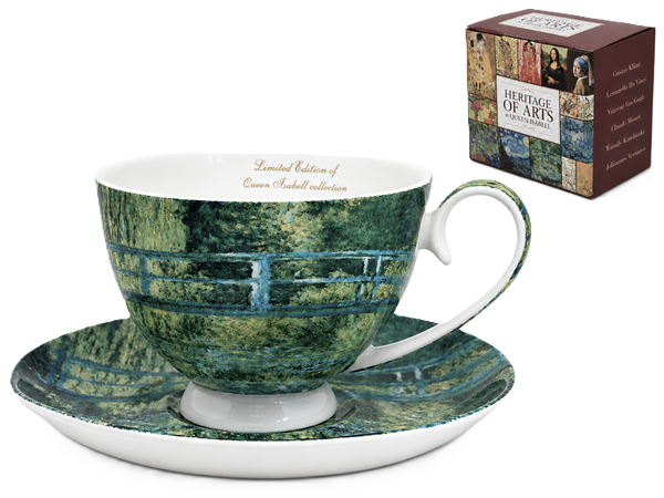 Claude Monet „brücke Über Den Teich“-tasse, 250 Ml, Geschenk Für Königin Isabella