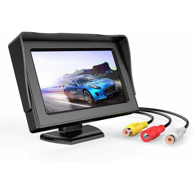 4,3-zoll-lcd-bildschirm Für Rückfahrkamera, Rückfahrkamera Mit Wasserdichtem Bildschirm, Für Suv, Pickup, Für Pkw