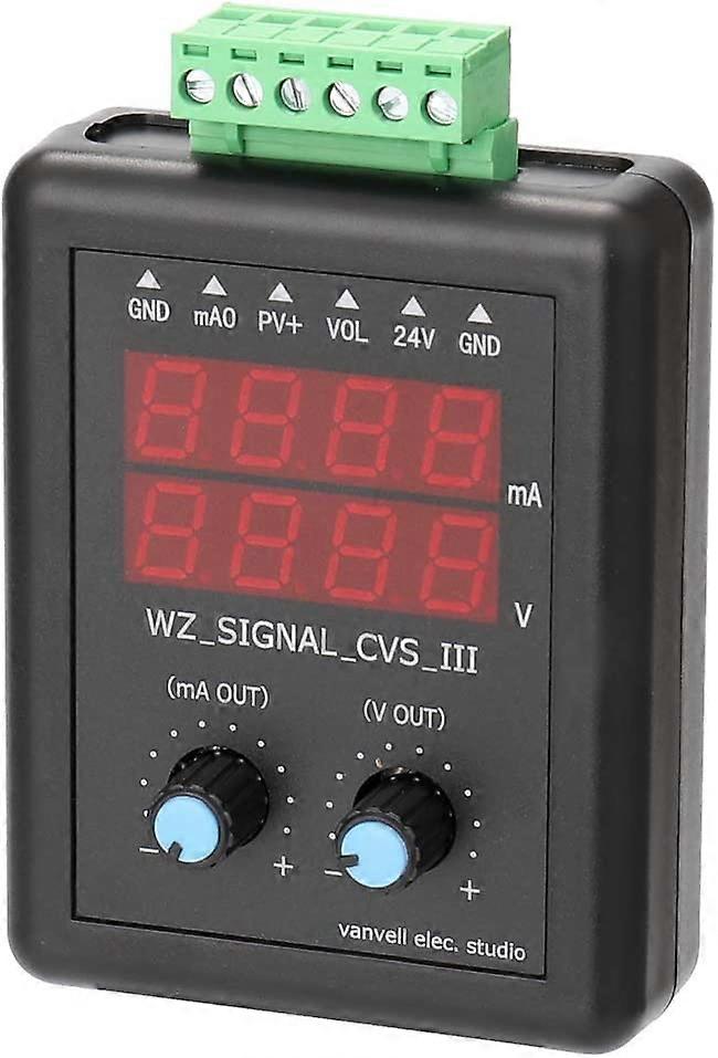4–20 Ma Signalgenerator, 0–10 V/24 V Spannungstransmitter, Signalquelle, Konstantstromquelle Mit Display