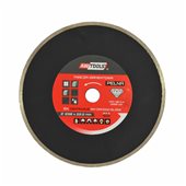 Awtools, 115x22,2 Mm, Durchgehende Diamantscheibe, Präzise Schnitte In Keramik Und Stein, Vollrand, Kompatibelmit Schleifmaschinen, Trocken Oder Nass Einsetzbar, Farbe Metallic