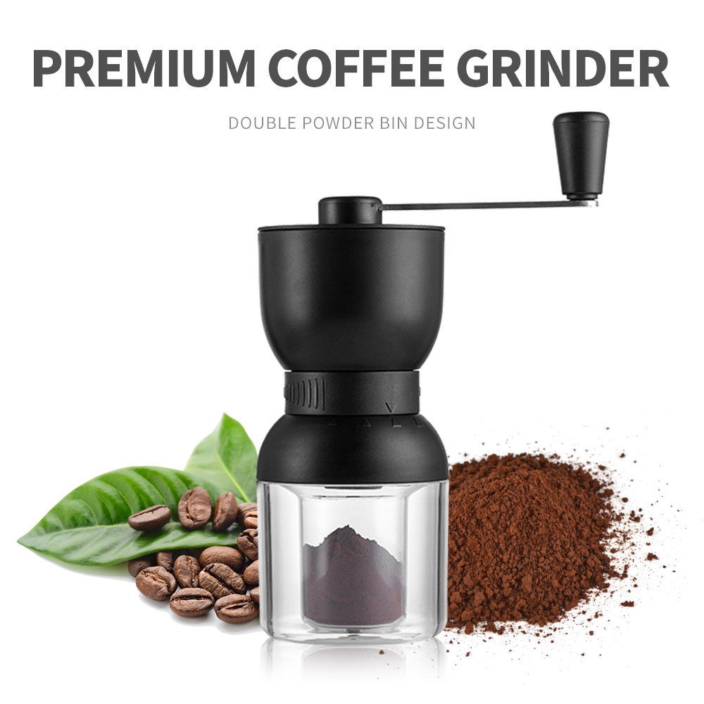 Kaffeemühle Mit Keramikmahlwerk, Höherer Mahlgeschwindigkeit Und Einstellbarem Mahlgrad.