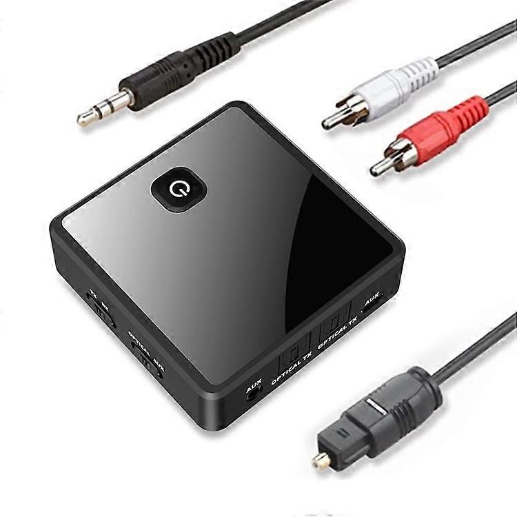 Glasfaser-bluetooth-5.0-audio-sender/empfänger 2-in-1-funk-bluetooth-adapter – Ein Adapter Verbindet Zwei Audio-adapter