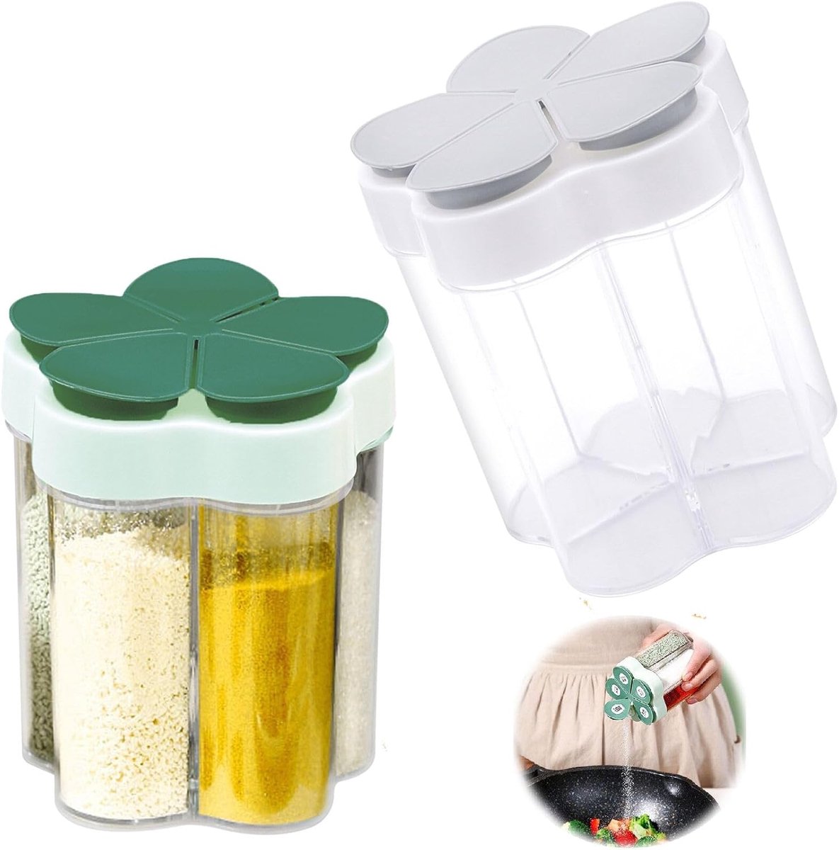 5er-set Gewürzgläser – Gewürzgläser – 2 Stück – Gewürzbehälter Ideal Für Camping – Küchengewürzgläser – Gläser Für Gewürze – Gewürzglas-set