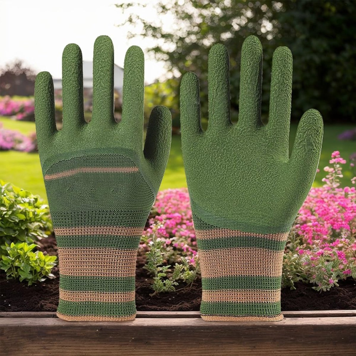 Dornenresistente Gartenhandschuhe – Wasserdicht Und Atmungsaktiv – Rutschfeste Handfläche – Unisex-größe – Geeignet Für Kakteen Und Rosen – Maschinenwaschbar – Auch Für Gemüse