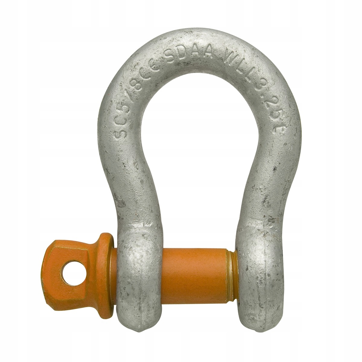 Omega-schäkel, Verstärkt, Rund, 4,75t, 1 Stück.