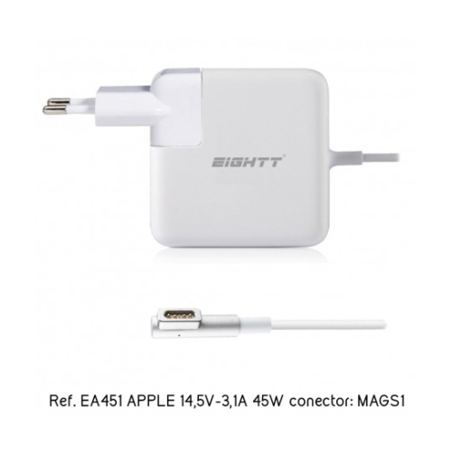 Eightt - Spezifisches Ladegerät Compatible With Apple 14.5v-3.1a 45w Magsafe1
