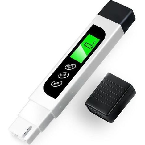 Tragbarer Digitaler Wassertester – Präzise Tds-, Ph- Und Wasseranalyse Für Zuhause Und Pool, Kompaktes Und Diskretes Design