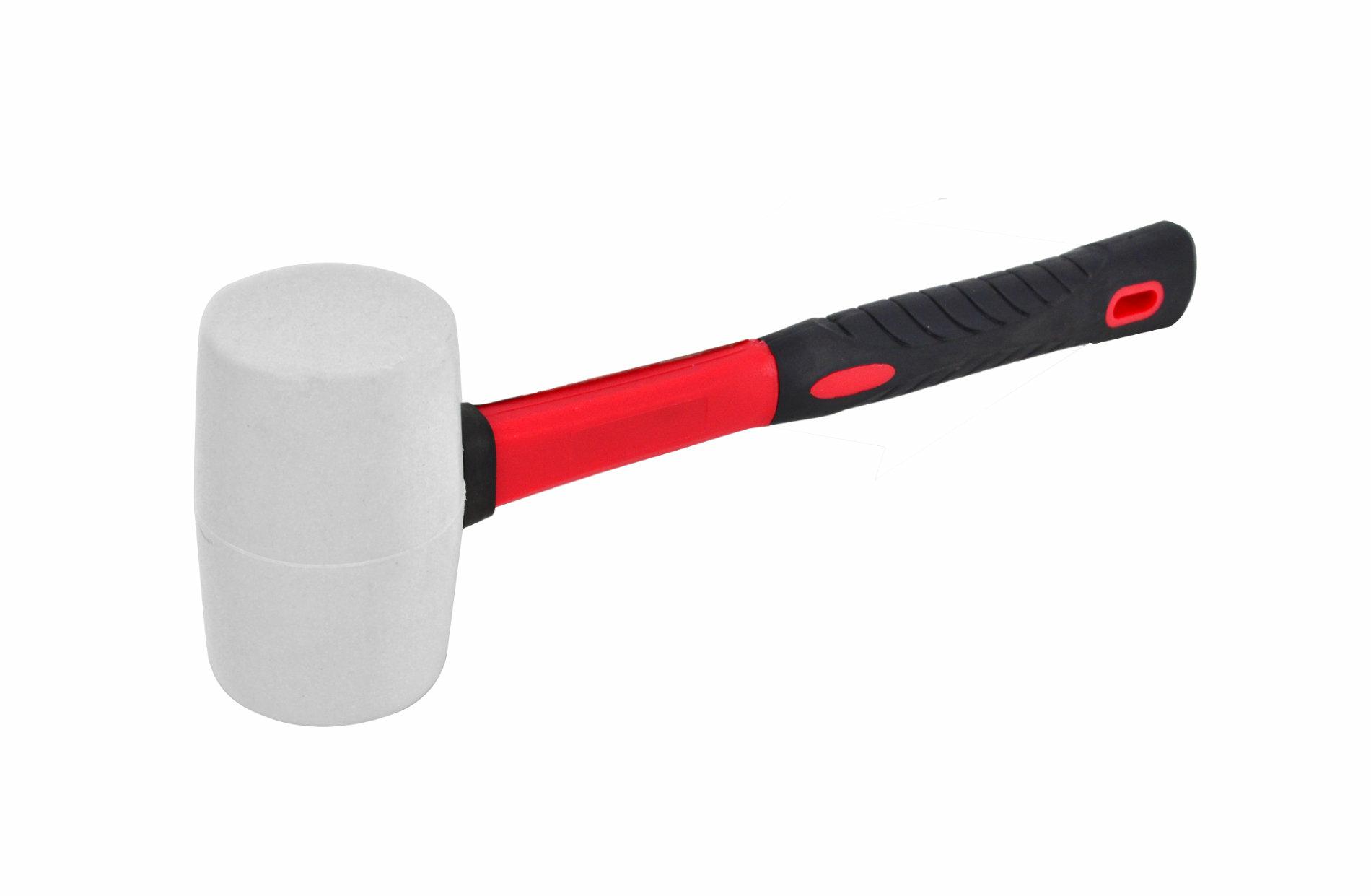 Awtools Hammer De Gummi 60mm, Professionelles Werkzeug Idealfür Präzisionsarbeiten, Schutz De Empfindlichen Oberflächen, Robust Und Einfach De Zu Verwenden.