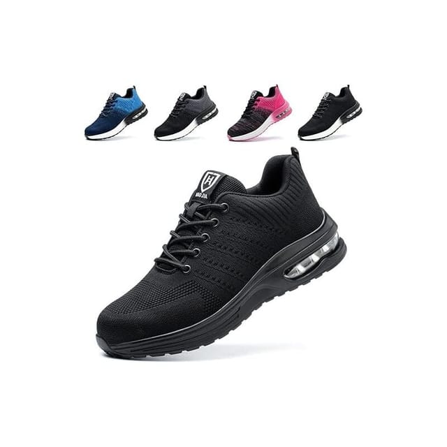 Ugreat - Sicherheitsschuhe für Herren und Damen, leicht, bequem, rutschfest, Sicherheits-Sneaker, 42