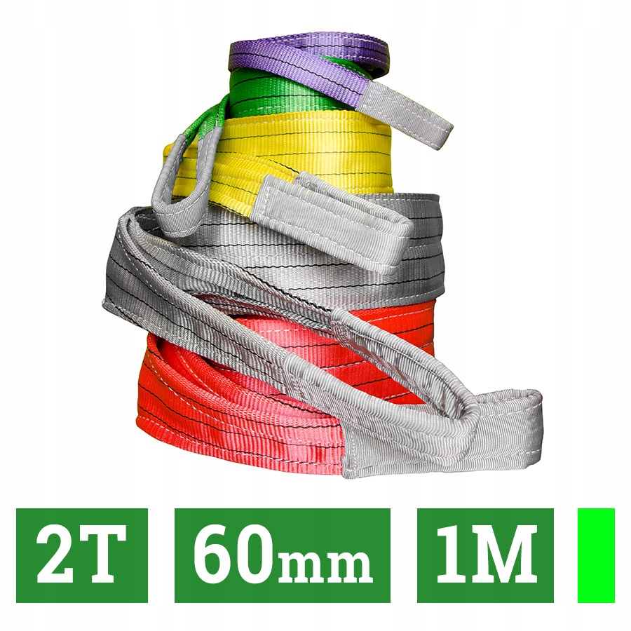 2t 60mm 1m Kranschlinge Mit Schlaufen