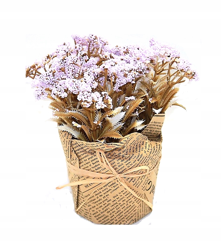 Stilvolle Heimdekoration: Künstlicher Blumenstrauß Aus Zeitungspapier