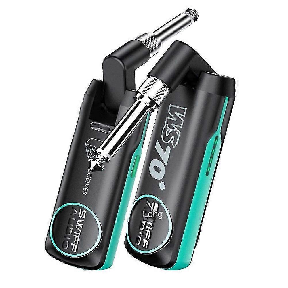 Swiff Audio Ws70 Plus Gitarren-funkempfänger, Tragbarer Uhf-audio-empfänger Für E-gitarren