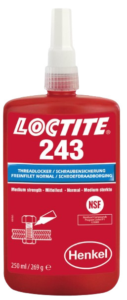 Loctite 243 Schraubensicherung 250 Ml