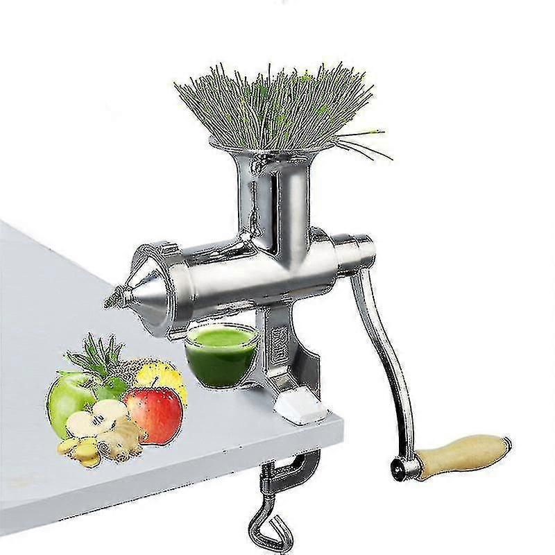 Handloser Edelstahl-entsafter Mit Gras Und Slow Juicer Für Obst, Gras, Gemüse Und Orangensaft Yogu
