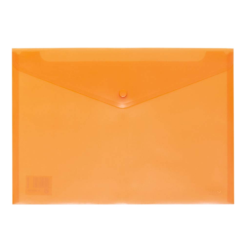 04871252-umschlag Folio-umschlag Aus Kunststoff Of Orangefarben