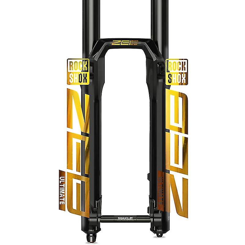 Otwoo Readu 2021 Rockshox Zeb Ultimate Mountainbike-vorderradgabel-aufkleber Fahrrad-vorderradgabel-aufkleber B