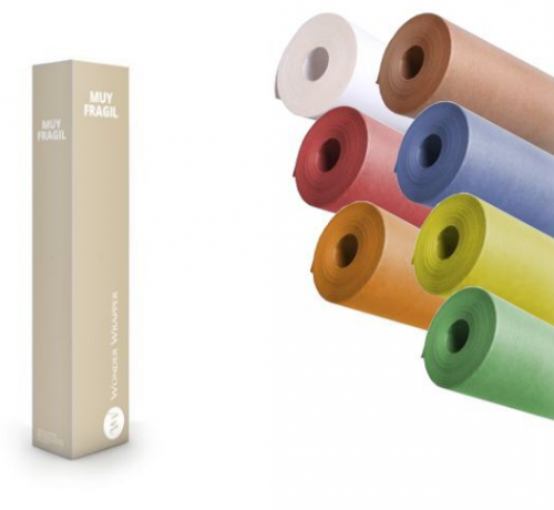 Rolle 1,5 Kilo 60gr Naturbelassenes Kraftpapier 1m Breit X 25m Linear Pryse 3156031