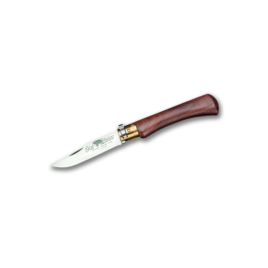 Messer Antonini Old Bear Mit Stahlklinge 420 Mit 7 Cm Clip-spitze 17015