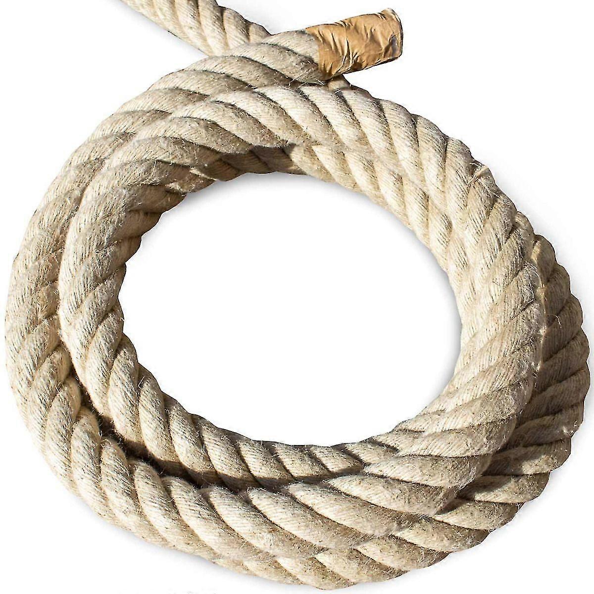 100 % Hanfseil, 40 Mm