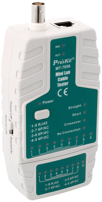 Tester Netzwerk Rj45 Bnc Detektor Ncv Mt7058