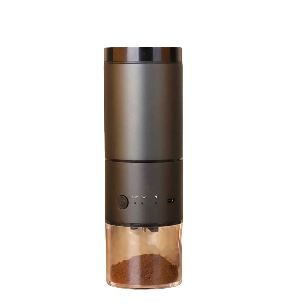 Tragbare Elektrische Kaffeemühle – Wiederaufladbare Kegelmühle Mit Einstellbaren Mahlgraden