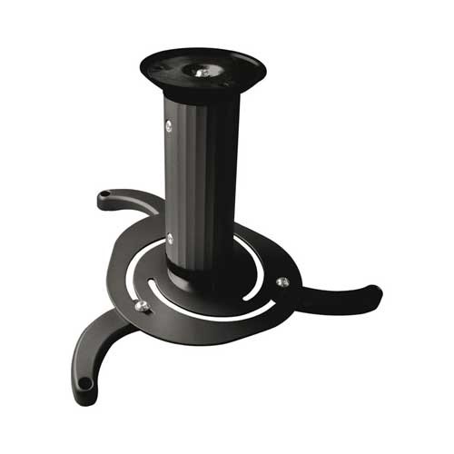 Deckenprojektorhalterung Bis Zu 170 Mm Schwarz
