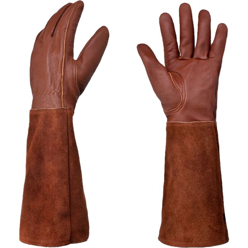 Dornenresistente Gartenhandschuhe Für Damen, Lange Gartenhandschuhe, Rosenschneidehandschuhe Für Damen