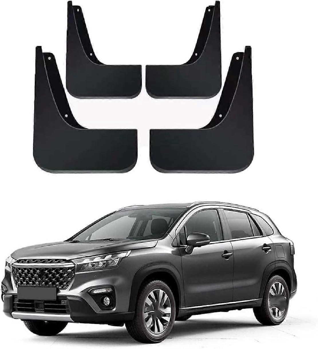 4-teiliges Set Schmutzfänger Für Suzuki S-cross Iii 2022, Schmutzfänger, Spritzschutz Für Kotflügel, Konturiertes Schmutzfänger-spritzschutz-set (paar)