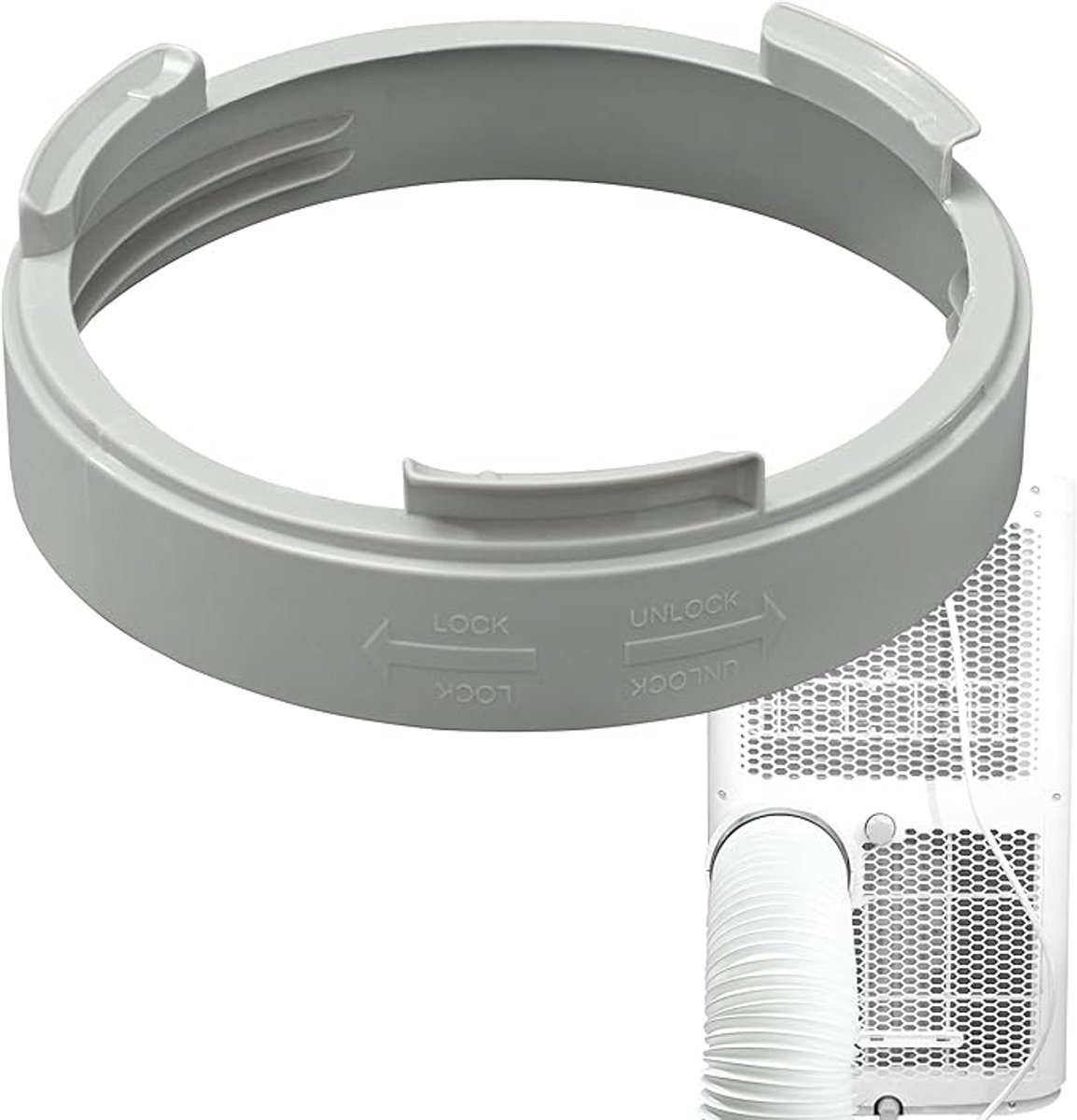Abluftschlauchanschluss Für Mobile Klimaanlage – Ø 150 Mm – Abluftschlauchadapter Für Mobile Klimaanlage – Anschluss Für Klimaanlagen-abluftschlauch
