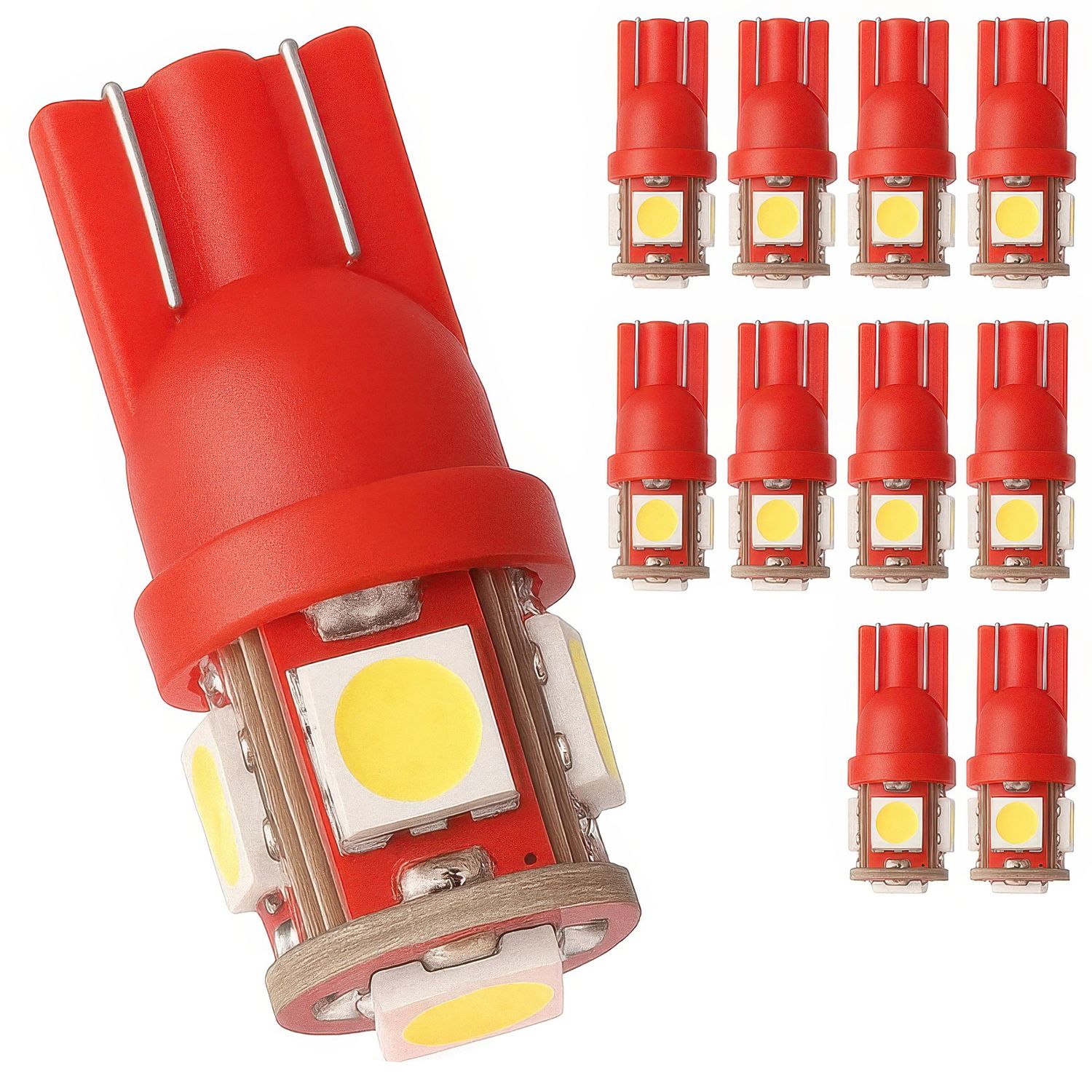 10er-packung – T10 W5w Diodenlampen – Led-autolampen