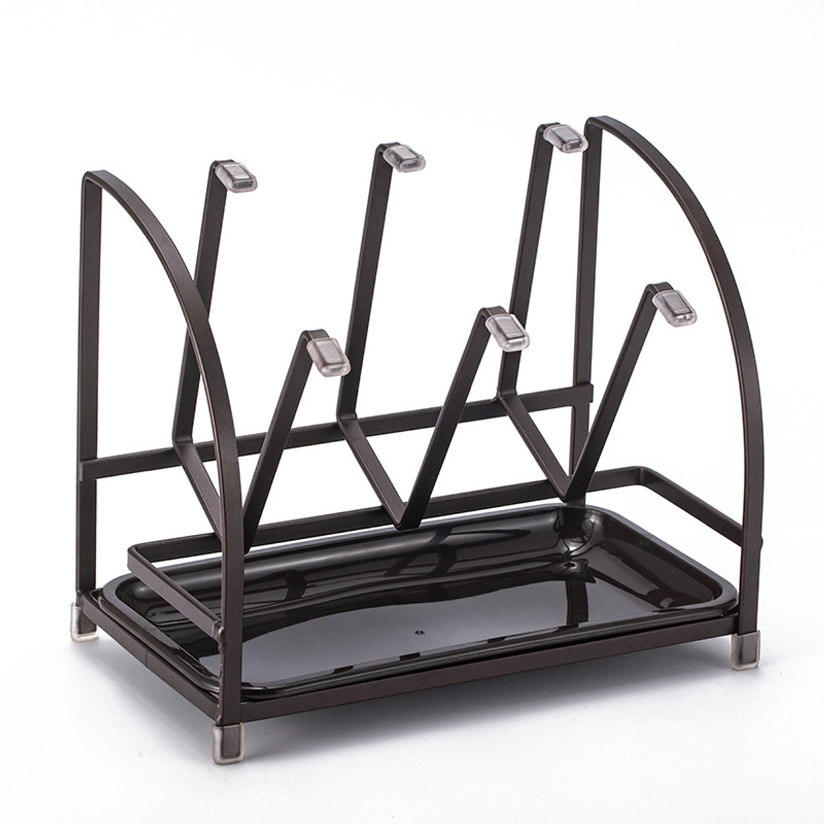 Universeller Weinabtropfer – Flaschenabtropfer – Flaschenhalter – Schwarzer Weinabtropfer – Schwarzer Weinabtropfer Aus Metall – Flaschenhalter – Metall
