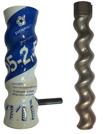 Stator + Rotor D5-2,5 Gleichmäßige Wandstärke - Blaue Komplette Schraubenpumpe