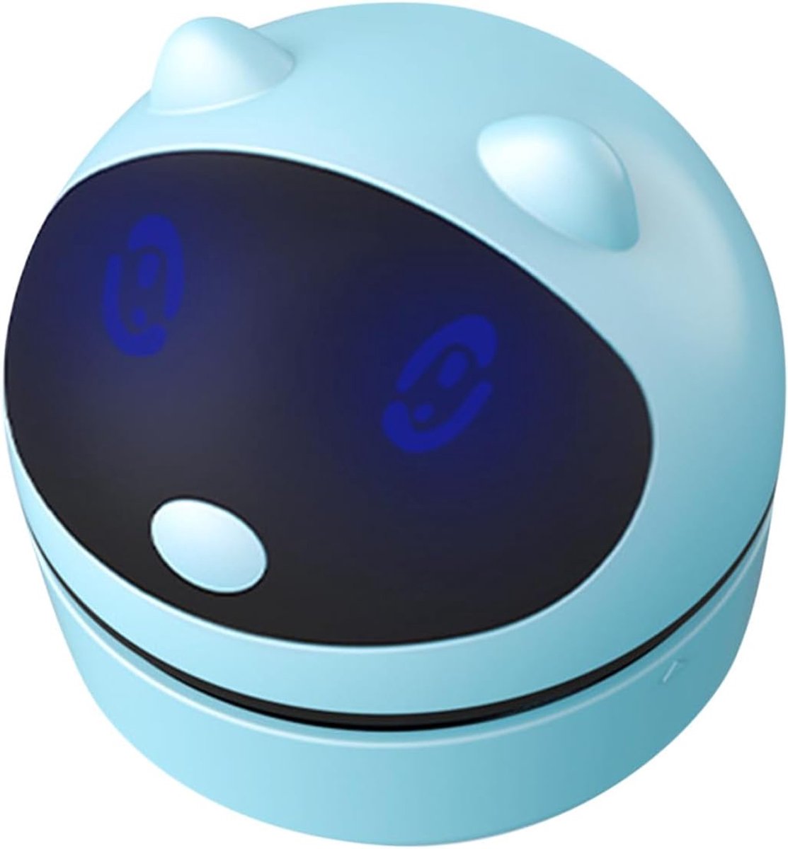 Staubsauger – Niedliches Roboterdesign – Handstaubsauger – Kabellos Und Usb-aufladbar – Kompakt Und Leicht (blau)
