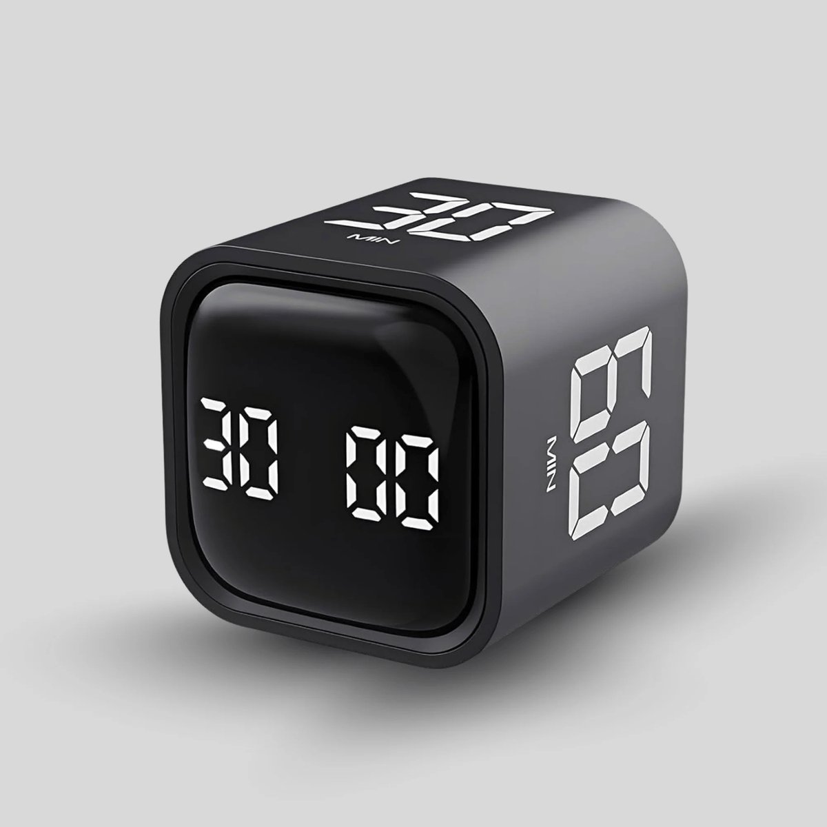 Pomodoro-würfel – Konzentrationstimer Für Adhs – Timer Für Die Pomodoro-technik – Konzentrationswürfel – Digitaler Countdown-timer – Drehbarer Timerwürfel