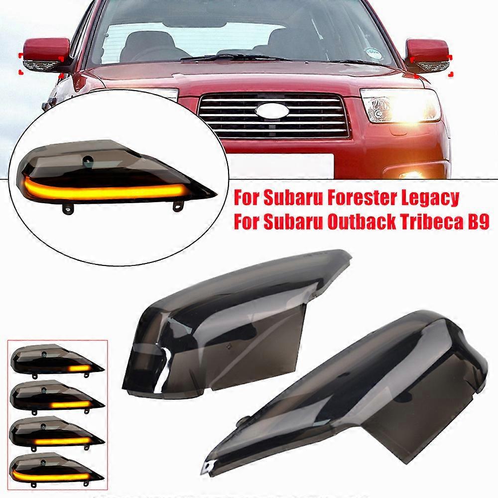 2pcs Für Subaru Forester Legacy Outback 2003-2006 2007 2008 Led-dynamikblinker Rückspiegellampe Biltillbehör
