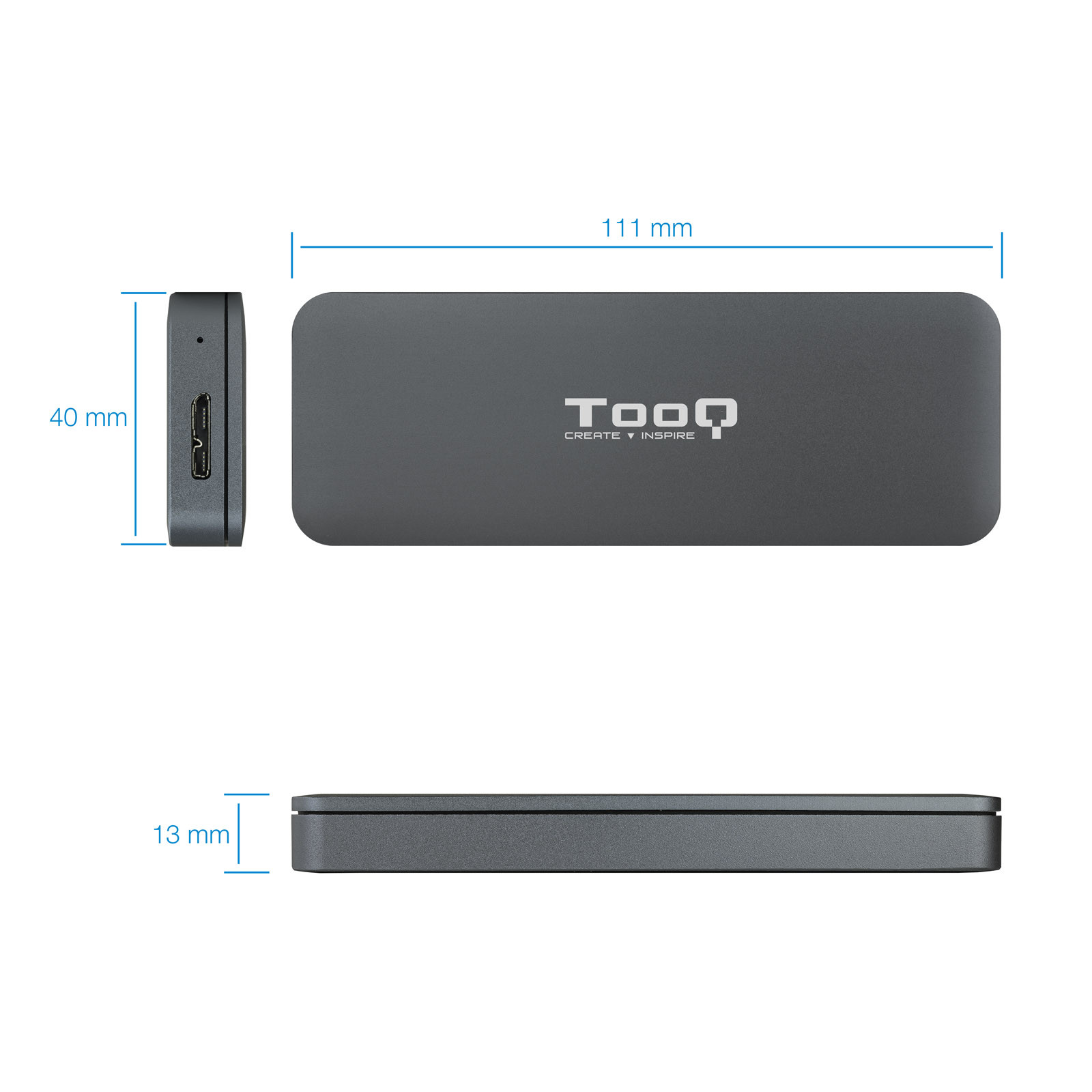 Externes Ssd M.2 Ngff Usb-gehäuse