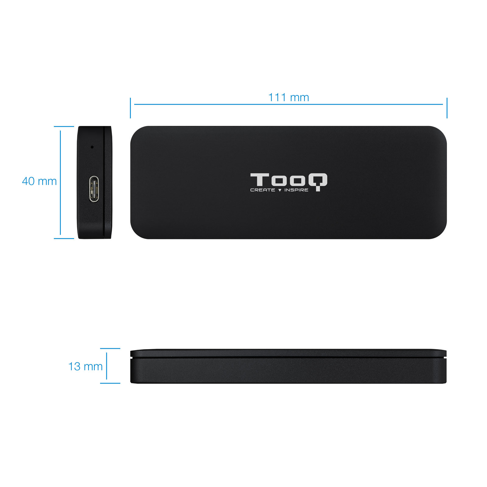 M.2 Nvme Pcie Externes M.2 Ssd-gehäuse