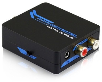 Digital Audio Toslink Koaxial Zu Analog Audio Konverter