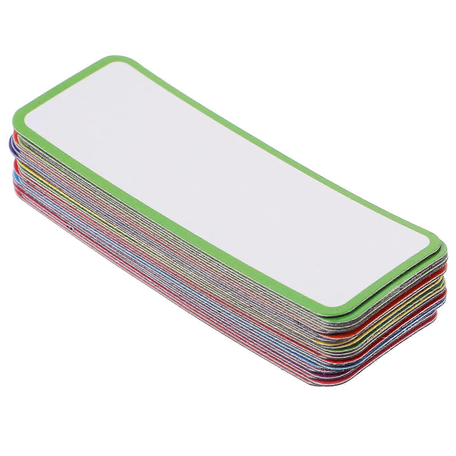 Wiederverwendbare Magnetische Namensschilder, Trocken Abwischbare Magnetische Memo-etiketten, Büroorganisation, 27 Stück