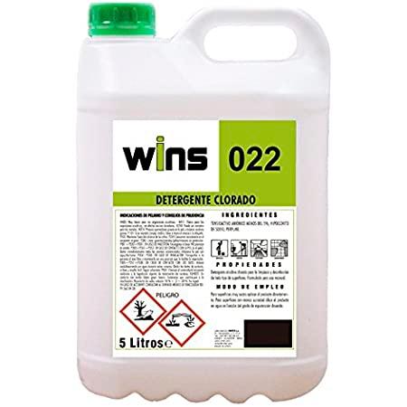 Vinfer Alkalisches Chlorreinigungsmittel Gewinnt 022 Karaffe 5l Farblos