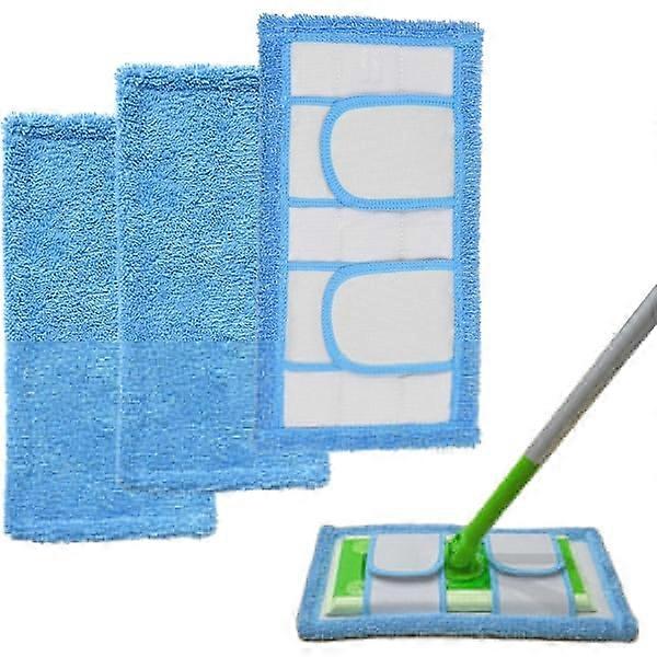 3er-pack, Blå Swiffer Sweeper-kompatibel, Leicht Zu Reinigen