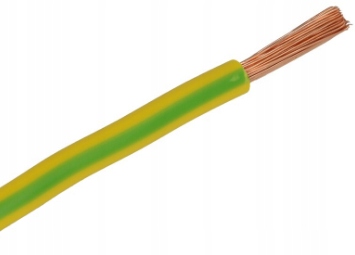 Elektrokabel Lgy 1x1,5 10m Gelbgrün