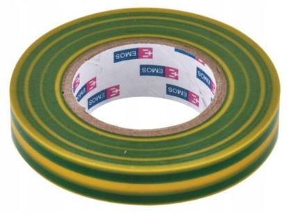 Pvc-isolierband 15 Mm X 10 M Gelbgrün