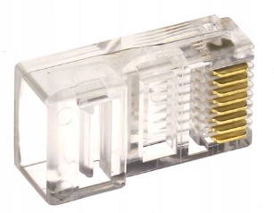 Rj45 8p8c Utp-stecker Kat. 5e, 10 Stück