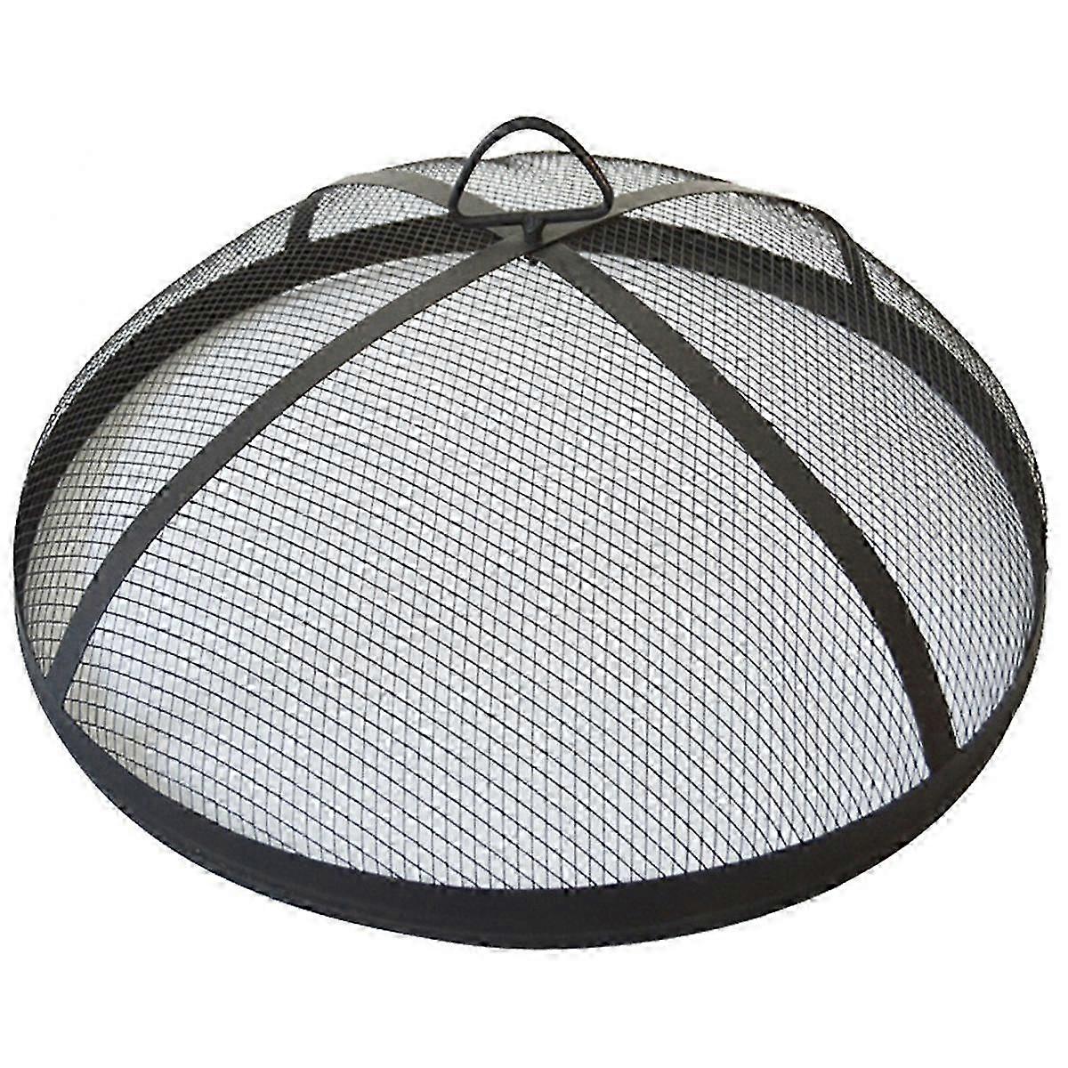 Funkenschutzgitter Für Feuerstellen, Feuerstellenabdeckung Für Den Außenbereich, Rundes Feuerstellenschutznetz, Feuerstellenabdeckung Für Den Garten