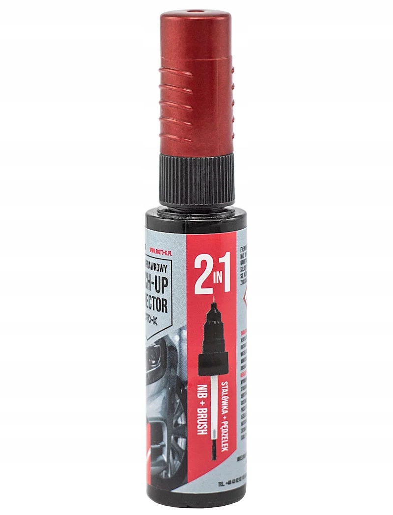 Moto-k Ausbesserungslack Mit Rapidograph Red Pearl 1710, 12 Ml
