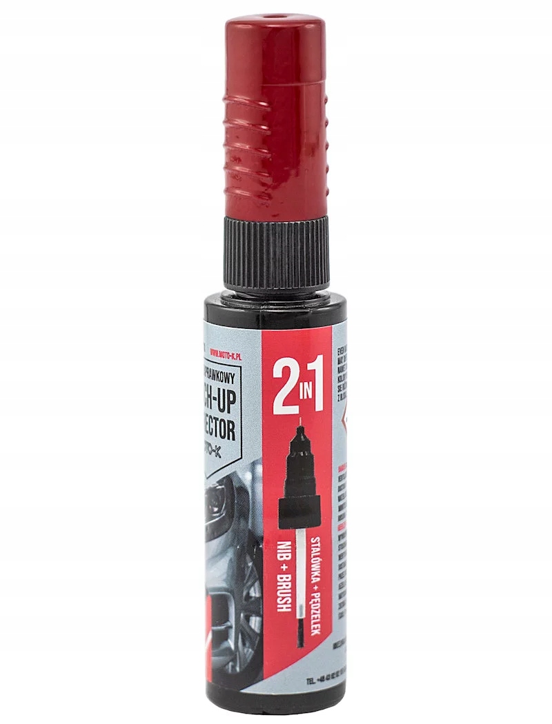 Moto-k Ausbesserungslack Mit Rapidograph-rotglanz 260 12 Ml