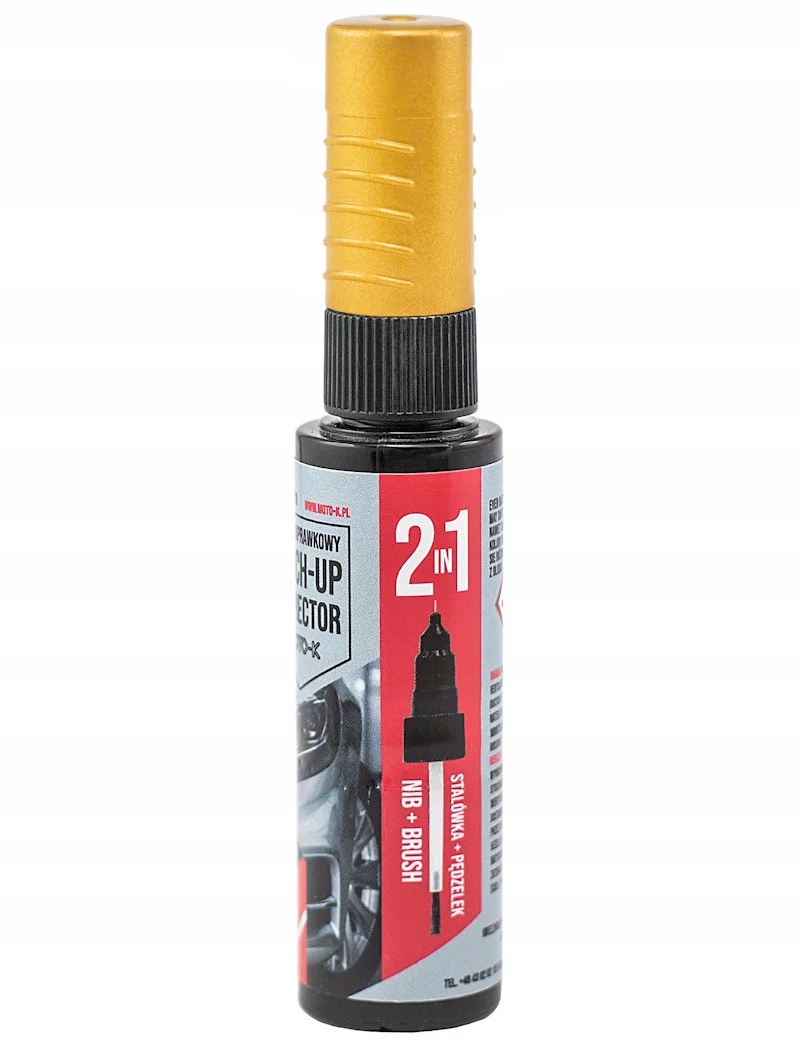 Moto-k Ausbesserungslack Mit Rapidograph, Goldmetallic, 590, 12 Ml